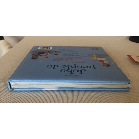 Usborne JOBS PEOPLE DO Farmer Chef Doctor Teacher Vet Firefighter Brook Book - Picture 5 of 12